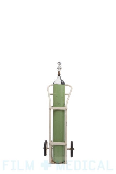 Large Green oxygen tank